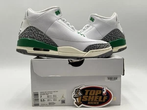 Nike Air Jordan Retro 3 Lucky Green 2023 Größe 7/5,5 Authentic Used Basketball GS - Bild 1 von 11