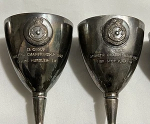 Royal Air Force Champio 4 Cups 1960 Running Up And Long Jump - Bild 1 von 3