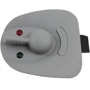 Cerradura de puerta Hartal cerradura interior manija de puerta puerta caravana autocaravana gris     - Imagen 1 de 2