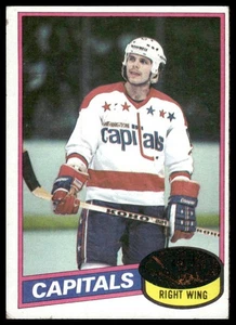 1980-81 Topps #195 Mike Gartner RC Washington Capitals - Picture 1 of 2