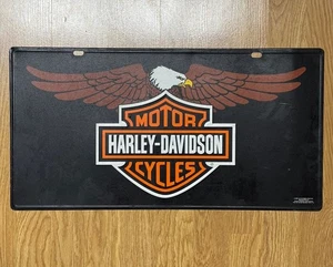 2003 Harley Davidson Emblem geprägtes Blechschild Schild Motorrad 22”x 11,5” - Bild 1 von 8