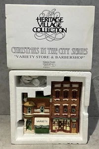 Department 56 Christmas in the City Variety Store & Barber Shop 5972-2 - Bild 1 von 6