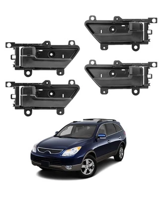 Interior Door Handle Inside Front Rear Left & Right Fit 2007-12 Hyundai Veracruz - Image 1 of 4