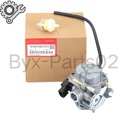 NEW OEM For HONDA 2008-2023 NPS50 RUCKUS 16100-GGA-672 CARBURETOR & Fuel Filter - Imagem 1 de 4