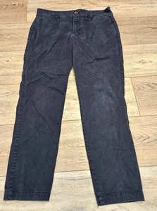 Old Navy Chino Pant Women's 6P Black Cotton Blend Skinny Leg Casual Stretch - Picture 1 of 12