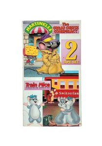 THE GREAT CHEESE CONSPIRACY / TRAIN MICE - 2 TAPE SET - [ VHS ] - JUST FOR KIDS - Bild 1 von 4
