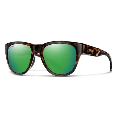 Gafas de sol Smith Optics ROCKAWAY Tortoise ChromaPop polarizadas lentes espejadas verdes Foto 1 de 4