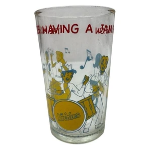 The Archies Having a Jam Session 1971 Welch's Jelly Jar Glass - Picture 1 of 1