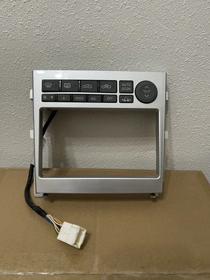 2005 - 2007 英菲尼迪 G35 双 Din 立体声套件温度气候控制边框装饰 — 第 1/4 张图片