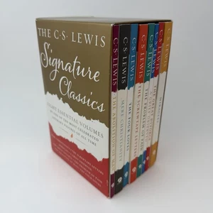 VTG The C. S. Lewis Signature Classics 8 Volume Book Box Set An Anthology - Picture 1 of 18