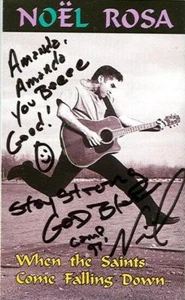 NOEL ROSA When Saints Come Falling Down autograph 1995 - Picture 1 of 1