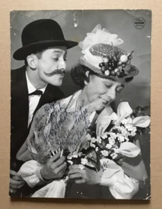 Maria u. Pietro Valente (Original-Autogramm auf Pressefoto v. 29.2.64) - Bild 1 von 2