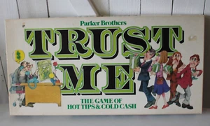 Vintage TRUST ME Board Game 1981 Parker Brothers Complete No. 178 - Picture 1 of 5