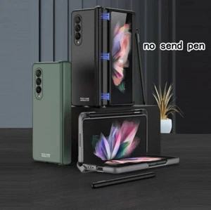 Case For Samsung Galaxy Z Fold3 5G Magnetic Pen Slot Hard Shockproof Phone Cover - Picture 1 of 10