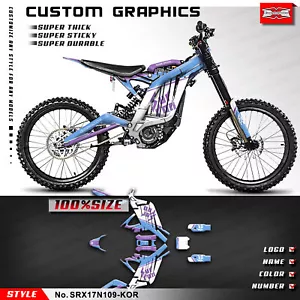Kungfu Graphics Sticker Decal Kit for Sur-Ron Light Bee X Sur Ron Segway X260 MX - Foto 1 di 8
