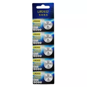 Durability Rechargeable LIR2032 Batteries Extended Lifespans for LIR2032 Devices - Picture 1 of 8