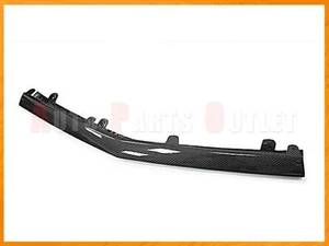 Carbon Fiber Front Bumper Add on Cover Lip For 2012-2014 M-BENZ W204/C204 C63AMG - Picture 1 of 2