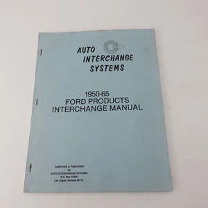 Ford Products 1950-65 manual de intercambio 1979 P/B sistemas de intercambio automático - Imagen 1 de 8