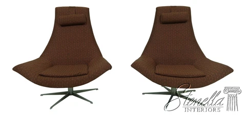 F33176EC: Pair Mid Century Modern Chairs In The Manner Of Anne Jacobsen Cover
