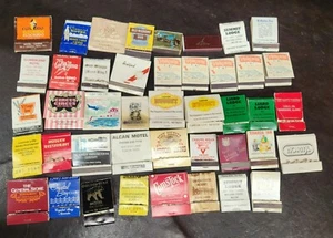 Lot of 43 Vintage Struck Matchbooks, Mostly Western US, NV/CA/AK/CO - Picture 1 of 1
