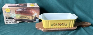 Vintage Nordic Ware Bread-N-Board 1 Pfund Laib Pfanne & Brett USA Aluminiumguss - Bild 1 von 15