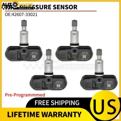 Set Of 4 Tpms Tire Pressure Sensor For Toyota Scion Lexus Oem:4260733021 - Image 1 of 4