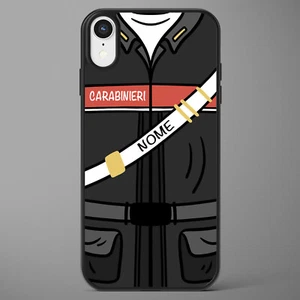 Cover cellulare personalizzata,custodia telefono mestiere CARABINIERE con nome - Foto 1 di 1