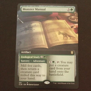 Monster Manual Extended Art 591 Magic The Gate Battle for Baldur's Gate CLB Raro Casi Nuevo - Imagen 1 de 2
