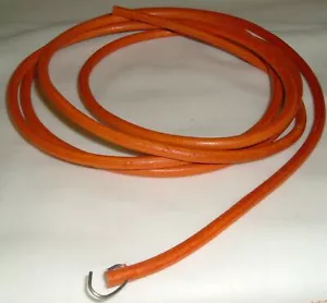 54" OF 1/4" LEATHER BELTING for MOST INDUSTRIAL MACHINES - Picture 1 of 3