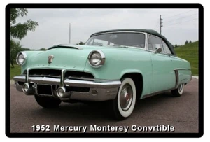 1952 Mercury Monterey Convertible Auto Refrigerator / Tool Box Magnet - Picture 1 of 1
