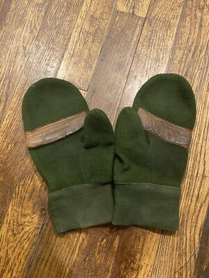 Винтажные шерстяные перчатки варежки 1966 прототип Slimovitz патент 3299441 размер большой - Изображение 1 из 4