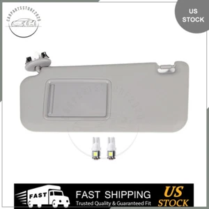LH Sun Visor Gray For Toyota RAV4 06-09 + License plate Light Free - Picture 1 of 9