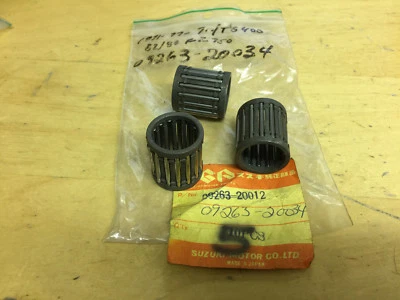  NOS COJINETE CIGÜEÑAL SUZUKI 1973-77 TS400 TM400 09263-20034 Foto 1 de 2