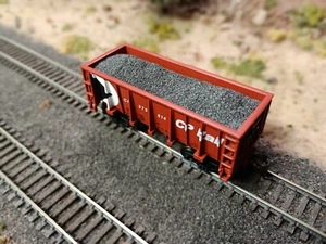 Hay Bros TACONITE ORE PELLETS - Fits N scale BACHMANN Silver-Series Ore Cars - Picture 1 of 8