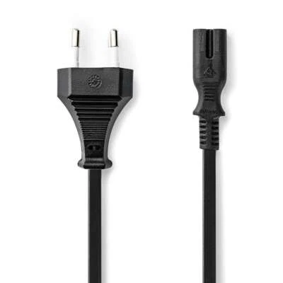 VALUELINE Eurokabel Euro Strom Netz Kleingeräte Radio Anschluss Kabel Eurostecker 2m 3m 5m