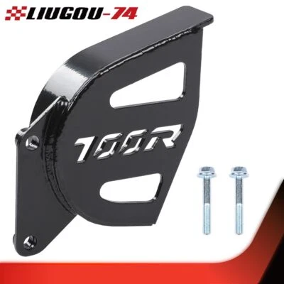 FIT FOR 2006-2020 YAMAHA RAPTOR 700 R ATV CHAIN GUIDE SPROCKET COVER GUARD BLACK - Image 1 of 4
