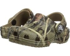 CROCS CLASSIC REALTREE KID'S CLOGS  ASSORTED JUNIOR SIZES BRAND NEW 204624-260