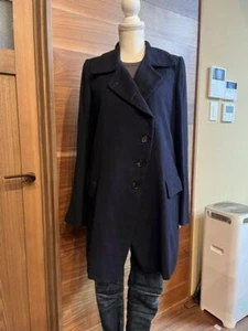 Trench cappotto Ann Demeulemeester plissettato 2 vie corto taglia 38 buone condizioni - Foto 1 di 14