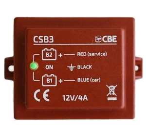 Ripartitore di Corrente per Batterie CBE CSB3 Camper Motore Servizi - Imagen 1 de 1