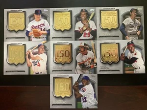 2019 Topps Series 2 - Commemorative Parallel Gold Medallion 150th Ann - U Pick - Bild 1 von 8