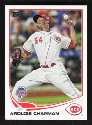 2013 Topps Update #US286 Aroldis Chapman Cincinnati Reds - Image 1 of 2
