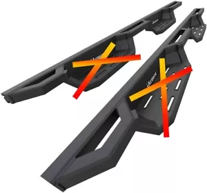 NEW-Fits-2007-2021 Toyota Tundra APS Side Armour Drop Step Running Boards-Black - Picture 1 of 11