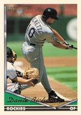 1994 Topps #468 Dante Bichette Colorado Rockies