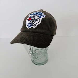 Retro Western Bulldogs AFL Corduroy Hat - SnapBack - Aus Postage FAST - Picture 1 of 10