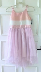 Cat and Jack Dress Tulle Lilac Pink Sparkle Sleeveless Girls Large Ombre Shimmer - Picture 1 of 9