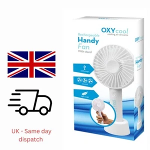 Hand Fan With Stand, Summer Must - Picture 1 of 4