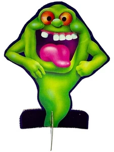 Original Slimer von Backcard Box 1984 - Ghostbusters KENNER - INKgrafiX TOYS A - Bild 1 von 4