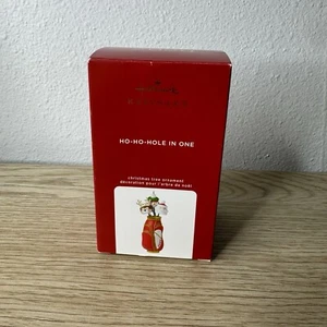 NUOVO 2020 Hallmark Keepsake Ornament Ho-Ho-Hole in una borsa da golf di Babbo Natale - Foto 1 di 11