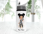 Personalised Character Water Bottle, Girls Drinks Bottle, School Water Bottles