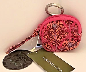 Dije de bolso Vera Bradley 2024 Wicked en rosa hechizante nuevo con etiquetas - Imagen 1 de 12
